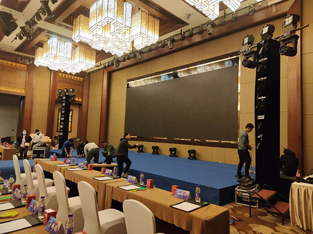 活動策劃桁架背景板和太空架布場搭建不